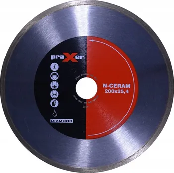 Řezný kotouč Diamantový kotouč na glazuru n-keramiku 200 mm.