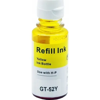 Žlutá inkoustová náplň GT52 70ml pro HP INK TANK 315 410 415 SMART 510 515