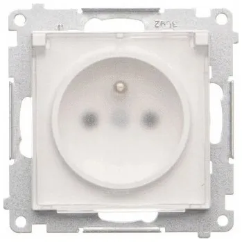 Elektrická zásuvka Elektrická Zásuvka zásuvka Kontakt-simon bílá