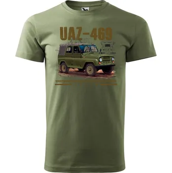 Tričko UAZ-469 olive S