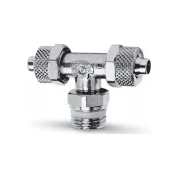 Příslušenství k čerpadlu Otočná spojka T-rozdělovač Camozzi 1431 6/4 G1/8