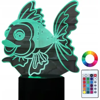 Lampička Plexido vícebarevná Noční lampa