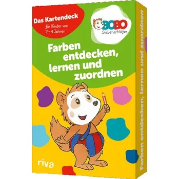 První čtění Bobo Siebenschläfer - Farben entdecken, lernen und zuordnen