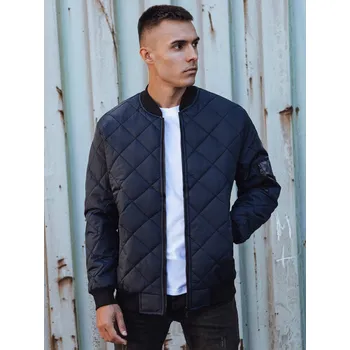 Pánský bomber Pánský tmavě modrý prošívaný bomber TX4849 Velikost: 2XL
