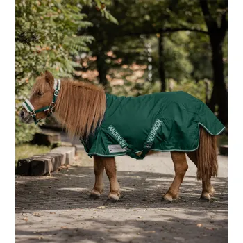 Sport WALDHAUSEN Deka výběhová Comfort Rain Waldhausen, pro shetlandy, 100 g, fir green Délka zad: 70 cm