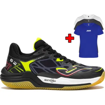Pánská obuv Badmintonová obuv JOMA V6.2 2501 BLACK + bonus TRIČKO