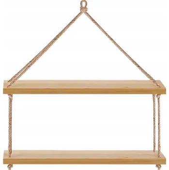 Obraz Dřevěná police Tutumi 50 x 15 cm, béžové odstíny