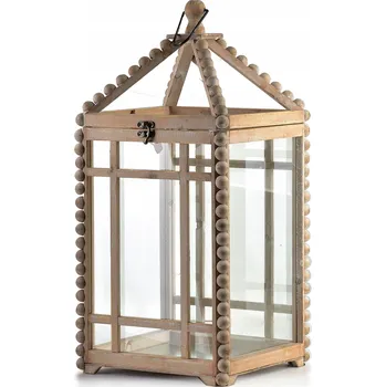 Obraz Lucerna Mondex Since 1986R dřevěná, sklo 55 cm