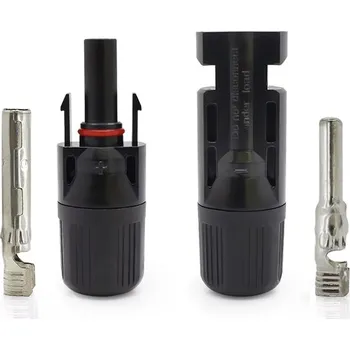 Elektrická zásuvka SOLÁRNÍ KONEKTOR MC4 IP67 ZÁSUVKA + ZÁSTRČKA