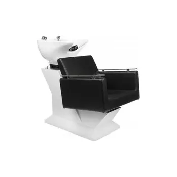 Kadeřnické křeslo Kadeřnické mycí křeslo MILO BH-8025 černé