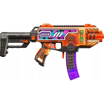 Dětská zbraň PISTOLE DART ZONE MAX NITROSHOT+ MAXIM PRO VELKÝ DOSAH 45 M PAŽBA BRÝLE