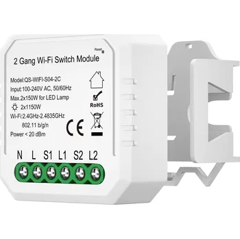 vypínač CHYTRÝ WIFI ZÁPUSTNÝ SPÍNAČ SVĚTLA