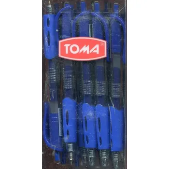 TOMA Gelová propiska Mastership modré