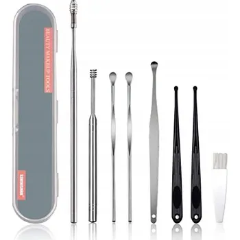 Čistič uší Sada na čištění ušního mazu, 8 kusů #v422