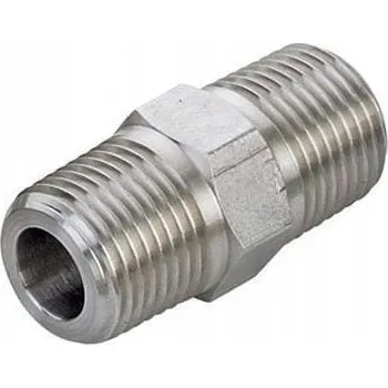 Fitinka Vsuvka 1/4 palce přímá šroubení mosaz poniklovaná