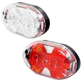 Cyklosvítilna Sada LED světel na kolo Simson