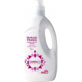 Prací prostředek Tekutý prací prostředek na jemné tkaniny Rose 1500ml Swonco