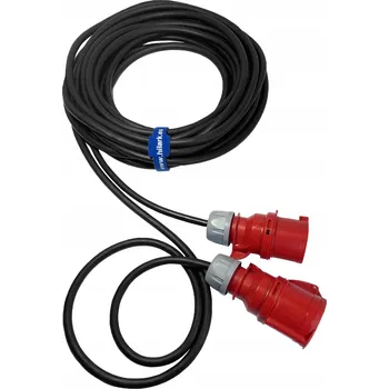 Napájecí kabel Prodlužovací Kabel jednoduchý Hilark 40 m 1 ks zásuvka černý