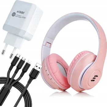 Sluchátka Bezdrátová sluchátka přes uši Webski MAK_PK$LAD_WB_4PORTY_WH$KAB3W1_BK#2