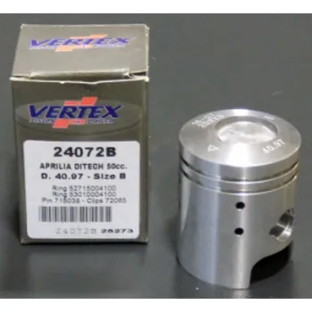 Píst motoru Píst Vertex APRILIA SR 50DI (40,96mm) (+0,02mmM) (Píst Vertex APRILIA SR 50DI (40,96mm) (+0,02mmM))
