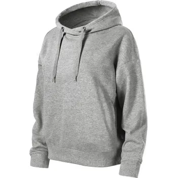 Dámská mikina Moon mikina dámská tmavě šedý melír XL