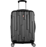 Cestovní kufr TUCCI Riflettore T-0272/3-M ABS 58 L černá