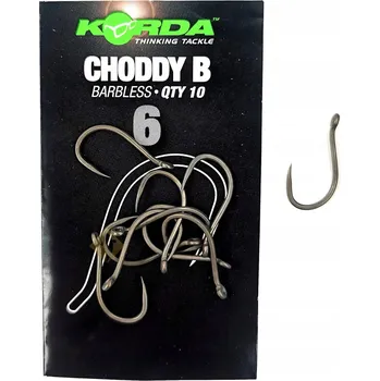 Rybářský háček Háčky Korda Choddy do země 10 ks