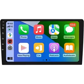 Autorádio 2DIN Autorádio s navigací 4/64 GB univerzální ANDROID 9" Dotykové GPS + KAMERA