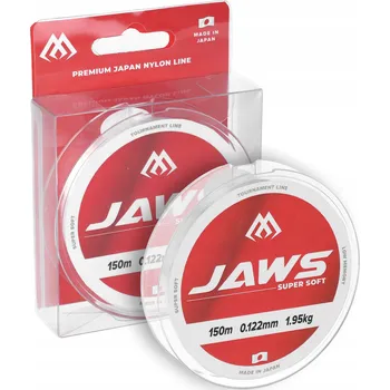 Vlasec Mikado Jaws Super Soft 0.244 mm 6.15 kg 150 m průhledný 1 ks
