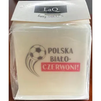 Dětské mýdlo Mýdlo pro děti - 75g - Polsko bílo-červené