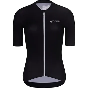 cyklistický dres RIVANELLE Cyklistický dres s krátkým rukávem - MOONLIGHT - černá/bílá S