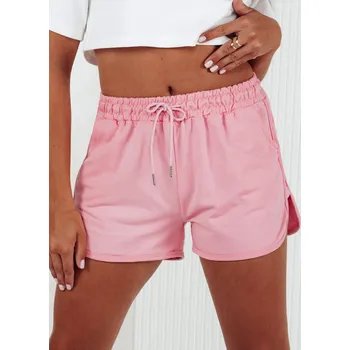 Dámské kraťasy Světle růžové teplákové šortky GO SPORT SY0411 Velikost: XL