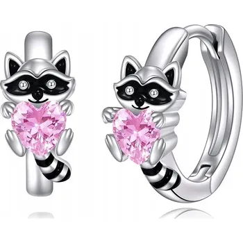 Náušnice STŘÍBRNÉ NÁUŠNICE PRO DÍVKU MÝVALOVÉ STŘÍBRO O RYZOSTI 925