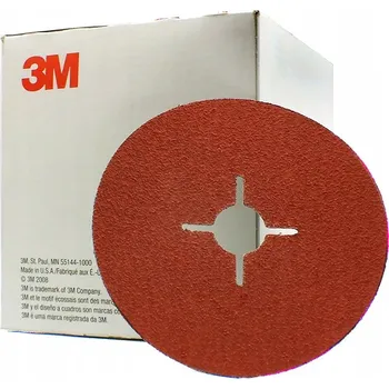 Příslušenství k brusce Brusný fibrový kotouč na nerezovou ocel 3M P60 25 ks