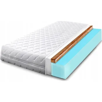 Matrace MĚKKÁ MATRACE 80X180 DĚTSKÁ S KOKOSEM H1 H2/H3 OBOUSTRANNÁ kokos 11 cm