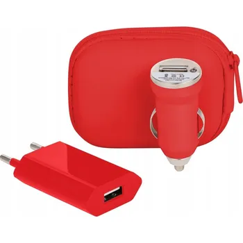 USB nabíječka a USB samochodowanabíječka jako dárek