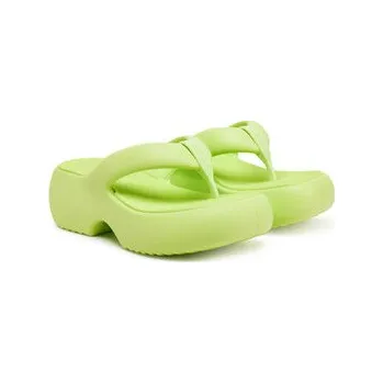 Dámská móda Melissa Žabky Melissa Free Fuzzy Platform Ad M 35875 Žlutá 41_42