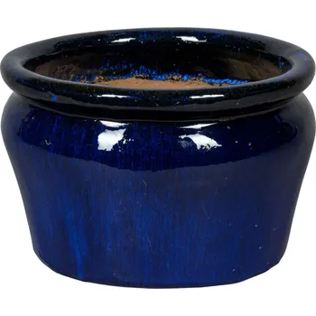 Květináč Stockholm Blue Ø 50 cm / V 32 cm
