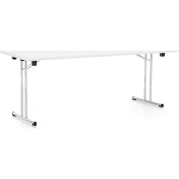 Psací stůl Skládací stůl 200 x 80 cm, bílá