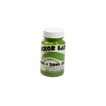 Speciální výtvarná barva DEKOR barva 100g sv.zelená č.30 69930