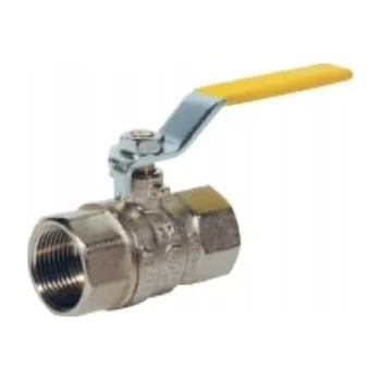 Ventil KULOVÝ KOHOUT PLYNOVÝ KOHOUT WW 1'' DN25 MOSAZNÝ, PEVNÝ, VÝKONNÝ