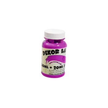 Speciální výtvarná barva DEKOR barva 100g neon fialová č.43 69943