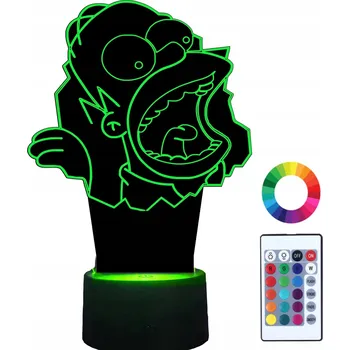 Lampička Plexido vícebarevná Noční lampa