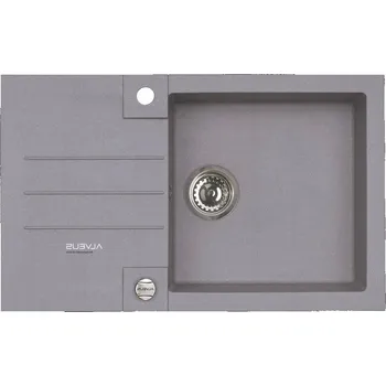 Granitový dřez Jednokomorový granitový dřez Alveus 1 šedý