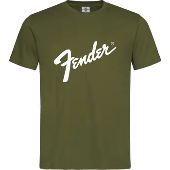 Pánské oblečení Tričko Fender | Guitar Druh: Dětské, Barva: Khaki, Velikost: 110-XS