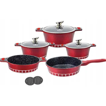 Sada nádobí Sada hrnců KlönBerg z hliníku 10 ks.