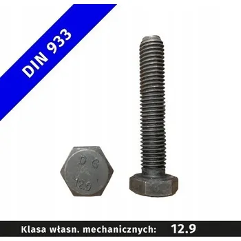 Šroub Šroub M16×110-12.9 DIN 933 - 1 ks