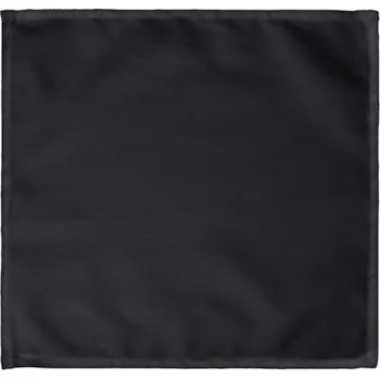 Látkové ubrousky 35 x 35 cm, 25 ks, černé