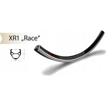 Ráfek na kolo Ráfek kola Exal 29" / 622mm 36 děr pro silniční brzdy Dual Pivot