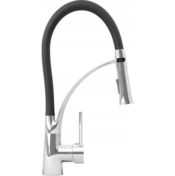 Vodovodní baterie Černý stojací Bateria kuchenna Granitan NEXO